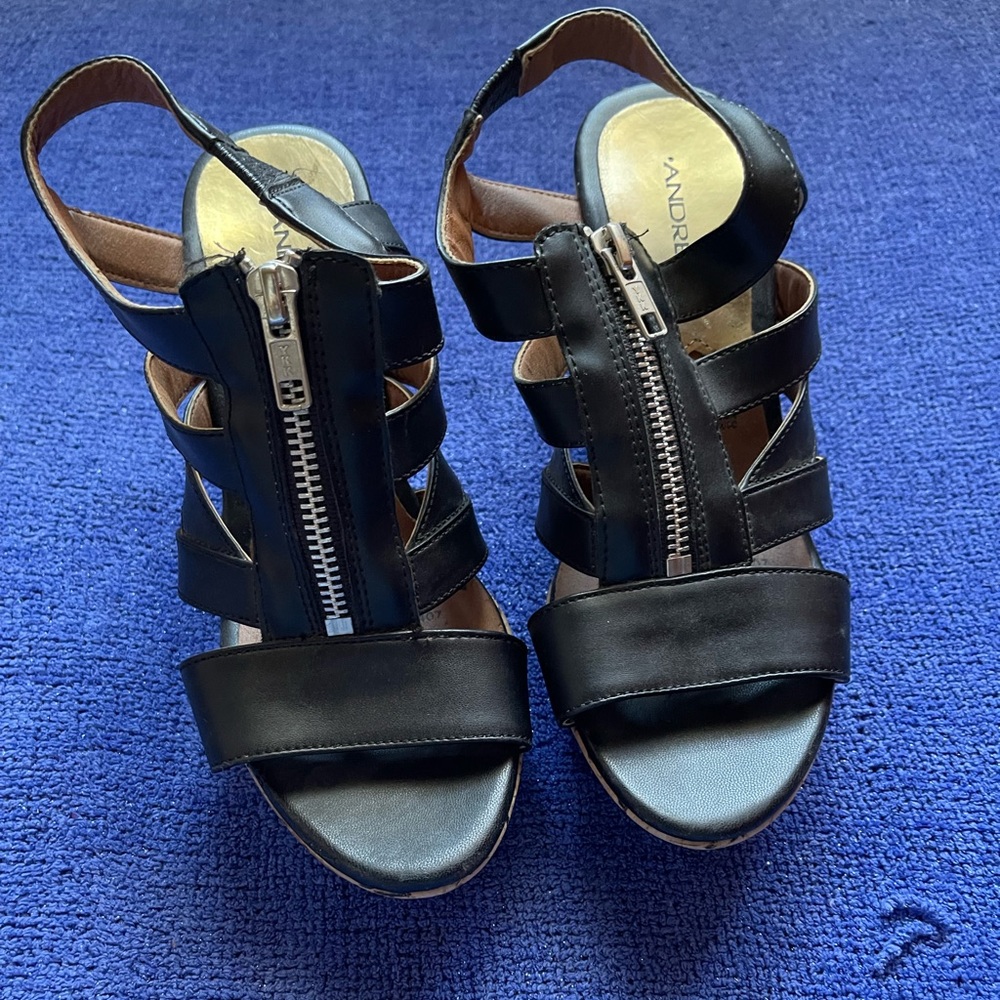Black Andrea heels